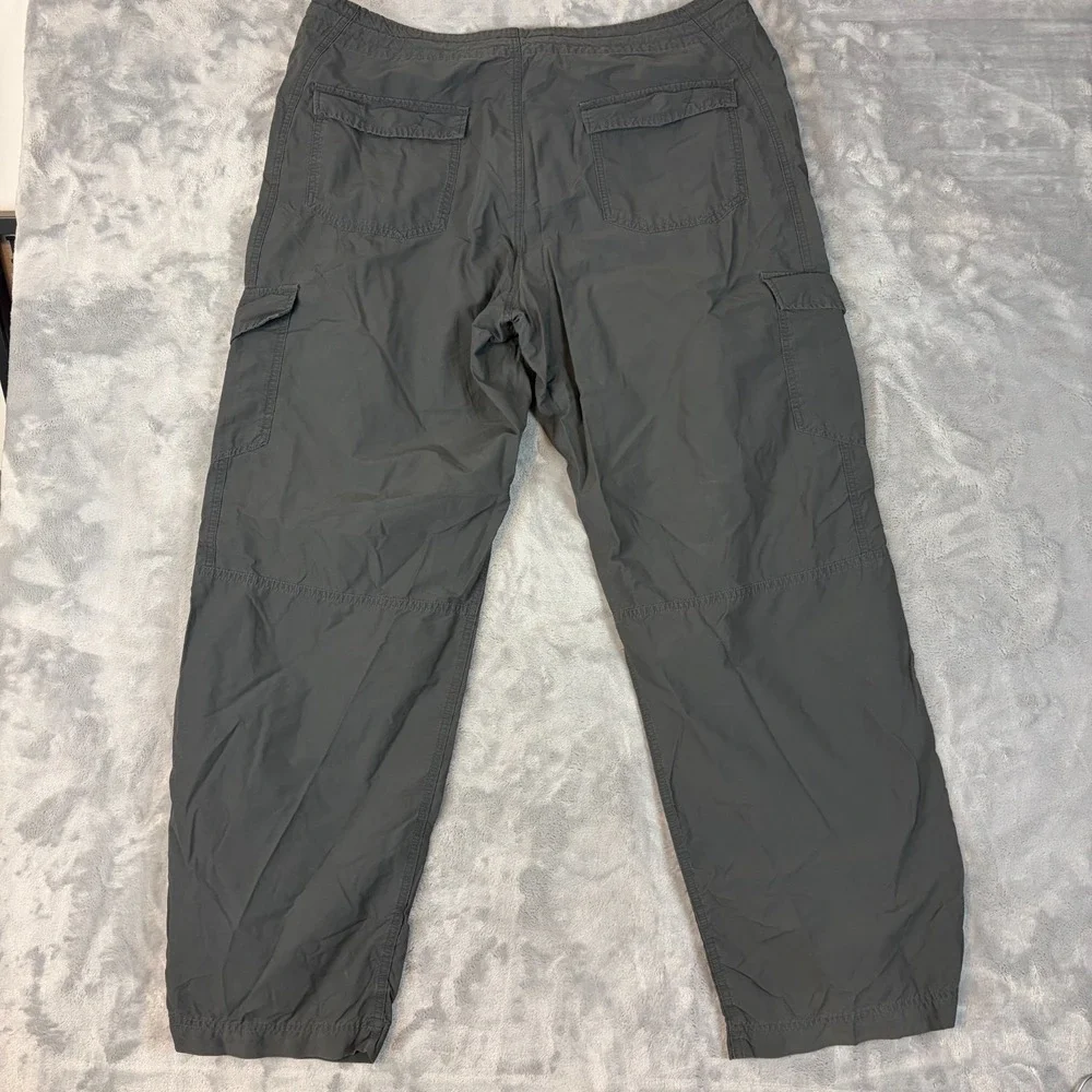 Nike Club Woven Cargo Pants Mens 2XL Loose Gray Athletic Pants Drawstring